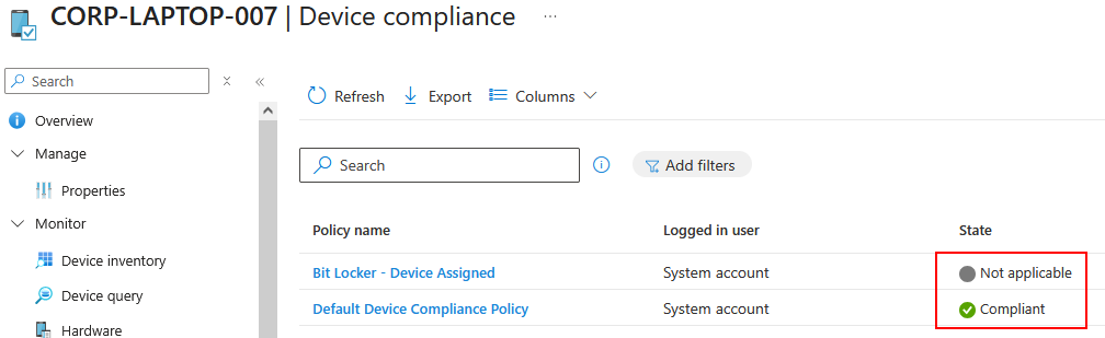 Compliant NotApplicable 2