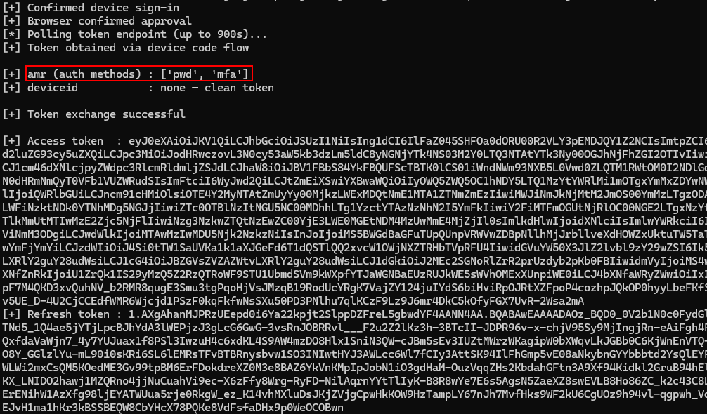 MS Broker access token